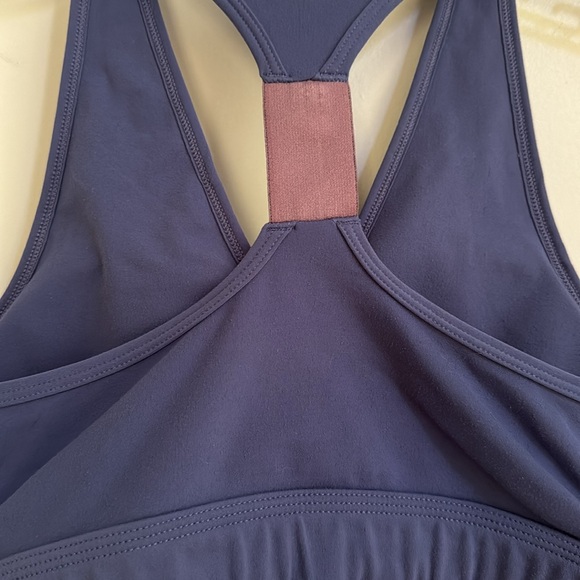 Alphalete Surface Wrap Bra in Comet Blue - Picture 4 of 5